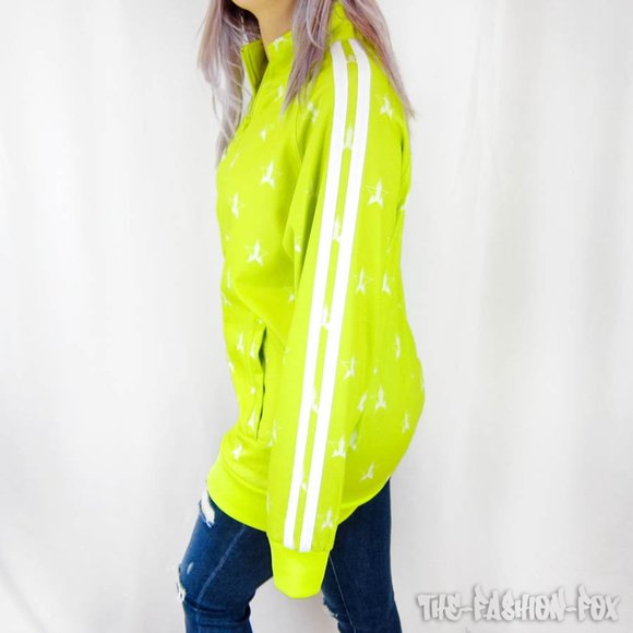 Jeffree Star JSC Exclusive Chartreuse Track Jacket - Picture 2 of 9